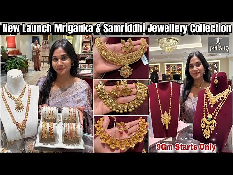 Tanishq New Launch🪔✨Mriganka & Samriddhi Collection| Gold Necklace Sets, Bangles Designs With Price|