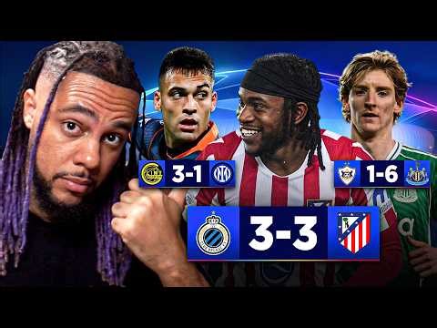 SHOCKING UCL RESULTS AGAIN + ARSENAL COLLAPSE VS WOLVES!