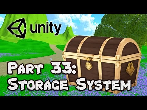 3D Survival Game Tutorial | Unity | Part 33 - Storage System
