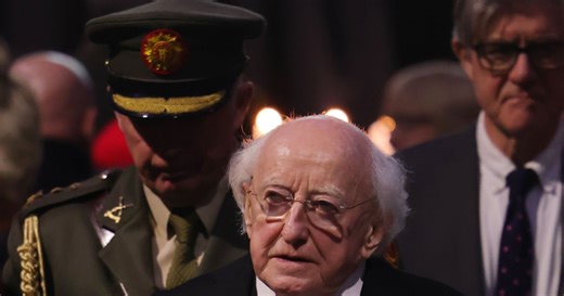 President Higgins delivers address at Holocaust Memorial Day event