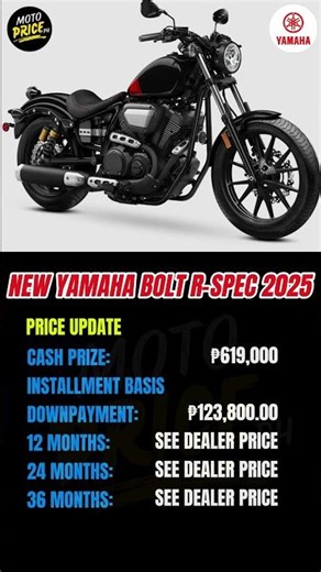 ALL NEW YAMAHA BOLT R SPEC 2025 MODEL #MotoPricePH