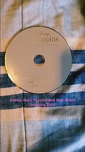 Disney Mary Poppins And New Movie Unboxing DVD? 📀🪁☁️✨☂️🌂⛈️