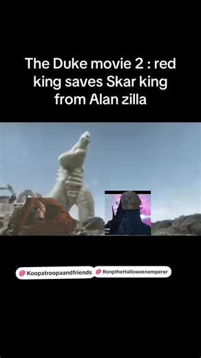 #CapCut red king : I’m stronger than you Alan zilla!!! @Koopa troopa and friends @Scarlet master King Rango @Ron p the Halloween emperor @Tay @MLPPLUSHFAN @Catnap and Baba chops @Zion Conrad #ultraman #gremlins #godzilla #helluvaboss