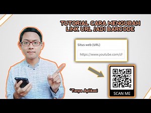 Tutorial Cara Mengubah Link URL Menjadi Barcode Gratis !!! | Tanpa Aplikasi dan Bisa Custom Barcode