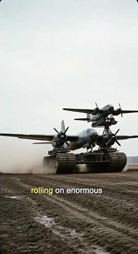 When Planes Had Tank Treads: The Bizarre History of Tracked Landing Gear #Shorts