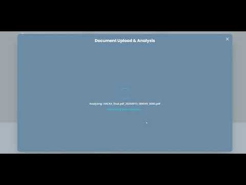 DocuLex : Automated Legal document analysis system.