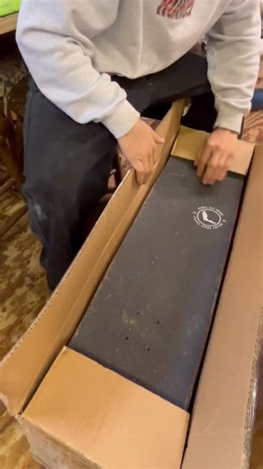 Daniel Barousse | Degripping skateboards to make lumber ✨ #barousseworks #recycledskateboards | Instagram