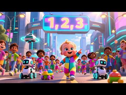 Learning 123 With Baby 🔢👶 | Fun Number Learning for Toddlers | Preschool Educational Video