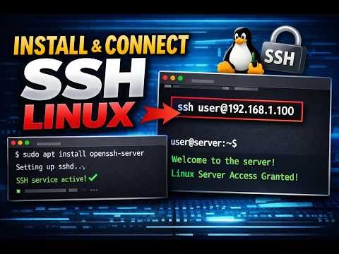 install and connect ssh