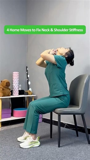 4 Simple Home Exercises to Straighten Your Chest, Free Your Neck & Relax Shoulders