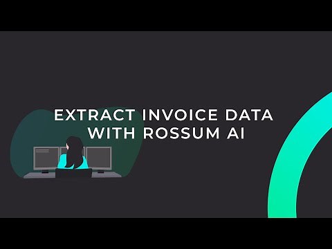 Extract Invoice Data with Rossum AI