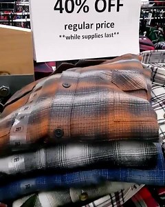 The chill is back, time to grab you flannel. And at 40% off, now is the perfect time to stock up. Get yours while they last. | Boot Barn | Facebook