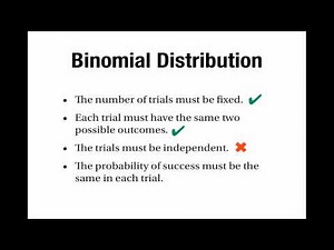 Criteria for Using the Binomial Distribution