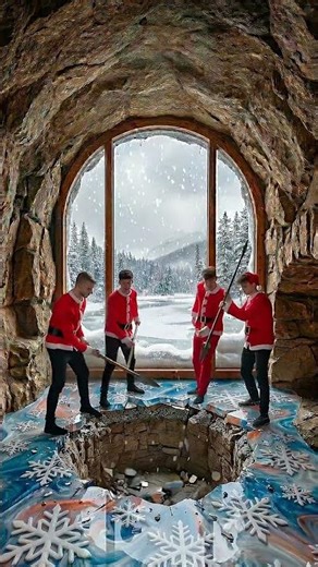 Unreal 3D Epoxy Floor Art | Transforming a Cave into a Luxury Suite