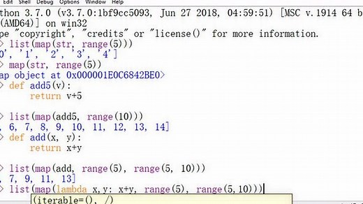 Python语言中map函数的用法