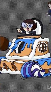 gingerbread tank #art #randomness #candy