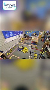 Students Build Robot That Picks & Shoots Balls Perfectly