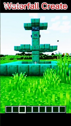 Minecraft Waterfall Creation – Relaxing & Beautiful Build!#capitalgamer