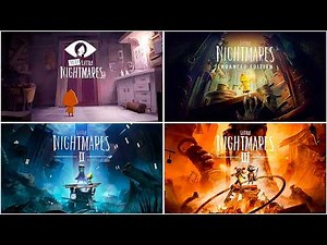 👻 LITTLE NIGHTMARES 1,2,3 + ALL DLC & VERY LITTLE NIGHTMARES - FULL GAME Walkthrough 🕹️ 4K 60FPS RTX