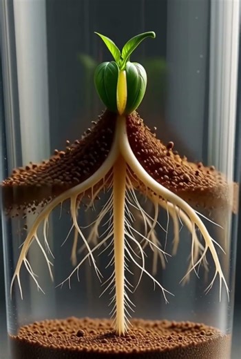 AI Seed Germination Timelapse 🌱🤖⏱️ | From Seed to Sprout in Stunning Detail 🌿✨