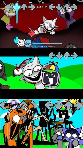 FNF ALL Sprunki - Wenda Vs Computer Incredibox Sprunki in Friday Night Funkin' #sprunki #fnf #fnfmod