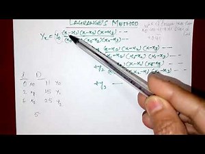 Lagrange's Interpolation and Extrapolation - Business Mathematics and Statistics Video Lecture | Business Mathematics and Statistics - B Com