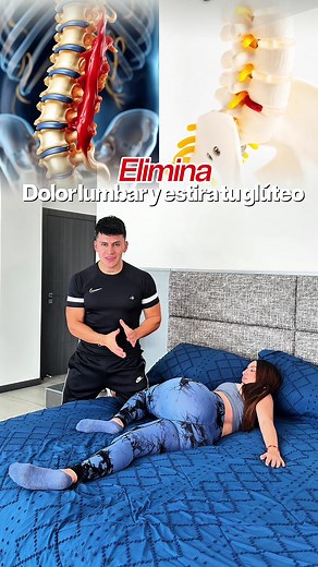 ✍🏻 si realizas estos ejercicios vas a dormir sin dolor de espalda 😉 #espalda #ejercicio #exercise