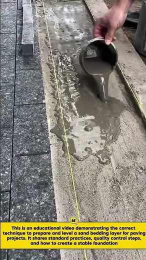 Level Sand Base for Pavers | Professional Screeding Method‎