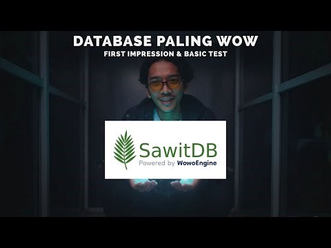 SAWITDB First Impression & Install Test