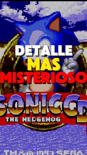 The most mysterious detail of Sonic CD
