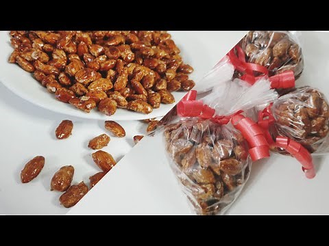 How to make Caramelised Almonds || only 3 ingredients
