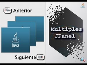 ▷ Código JAVA: Cambiar de un JPanel a otro con botón siguiente y atrás
