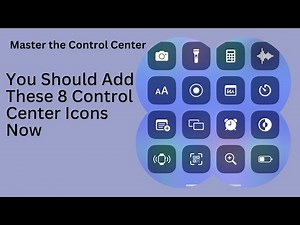 You Should Add these 8 Control Center Icons Now