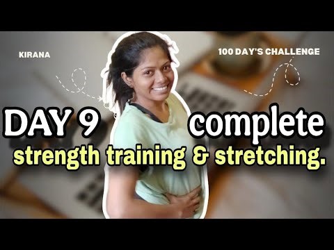 Day 9 Transformation | Strength Training Routine | VK Diaries