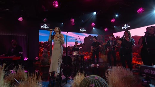 24K views · 280 reactions | Andra Day performs Probably! | Jimmy Kimmel Live | Facebook