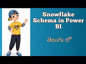 Snowflake Schema in Power BI explained in Telugu | Power BI Telugu Tutorials