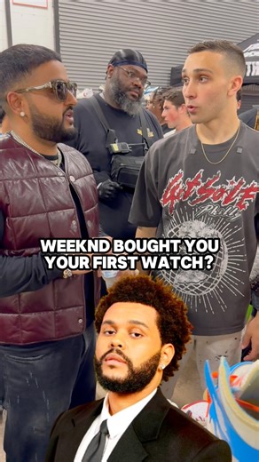 24K views · 46 reactions | The Weeknd Gifted NAV a Gold Rolex Watch ⌚️ #sneakers #sneakerhead #rolex #reels #TheWeeknd #NAV #GotSole | Got Sole | Facebook