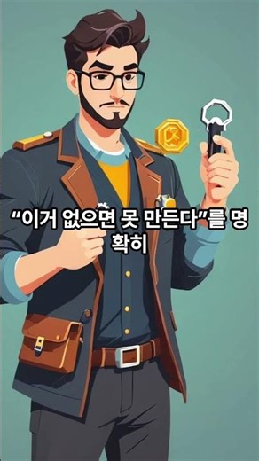 초보 기획서가 흔들리는 진짜 이유: ‘전제 조건’ #개발자교육 #게임