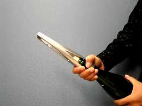 Screwpull コルクキャッチャー（シャンパンコルクオープナー）の使い方