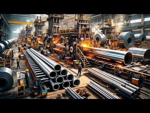 TOP 5 This is How Stainless Steel Pipe Are Manufactured || Amazing Mass Production