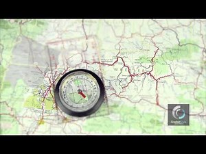 Spinning Compass Needle Finds Direction, 4K Stock Video