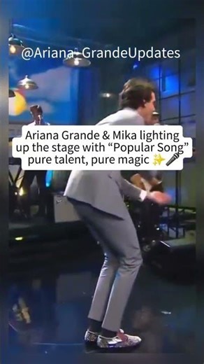 Ariana Grande & Mika Perform “Popular Song” LIVE on Jay Leno (2013) Iconic Stage Chemistry! ✨🎤