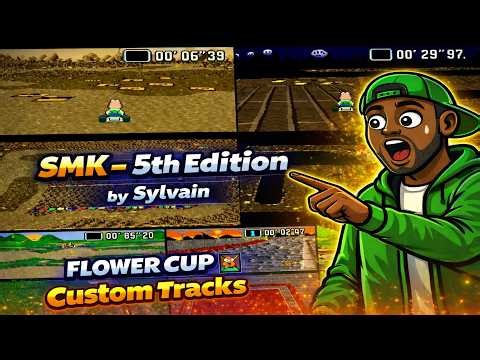 Super Mario Kart - 5th Edition by Sylvain - Flower Cup (SMK Hack)