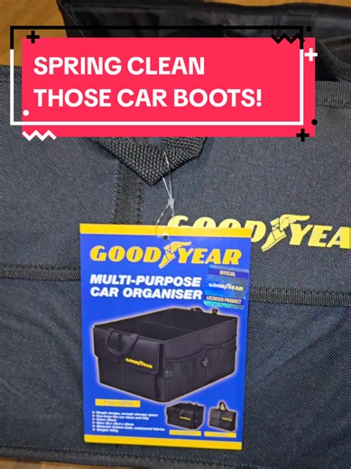 Affordable Car Boot Organiser for Spring Cleaning