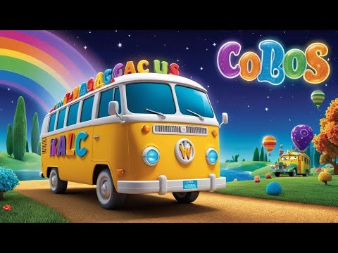Learn Colors with Popsicles in the Magic School Bus | Fun Kids Song | Colorful Learning Adventure