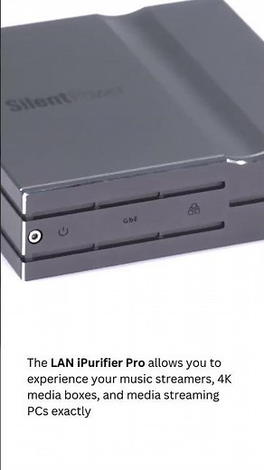 iFi LAN iPurifier Pro #noisefilter #ethernet #network #silentpower #streaming