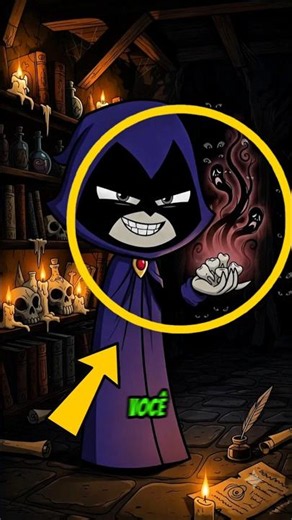 Did you know Raven eats TEETH? 🦷 (Teen Titans)