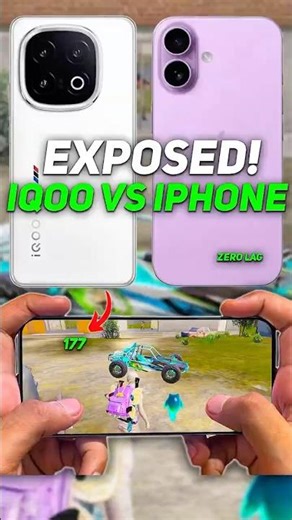 iQOO 13 vs iPhone 17: BGMI 120FPS Showdown | Best Phone for 120FPS in 2025