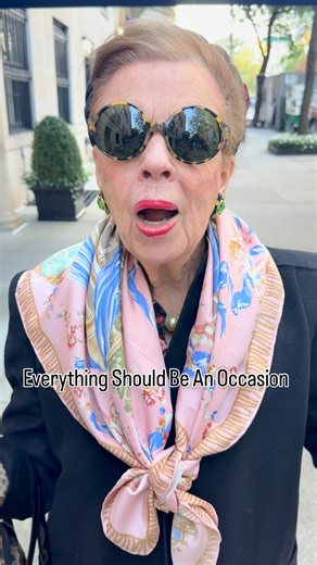 Ari Seth Cohen on Instagram: "“Everything should be an occasion.” @nancyscullynyc #advancedstyle"