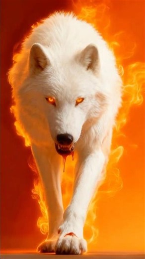 Live Wallpaper for Android | White Wolf 4K